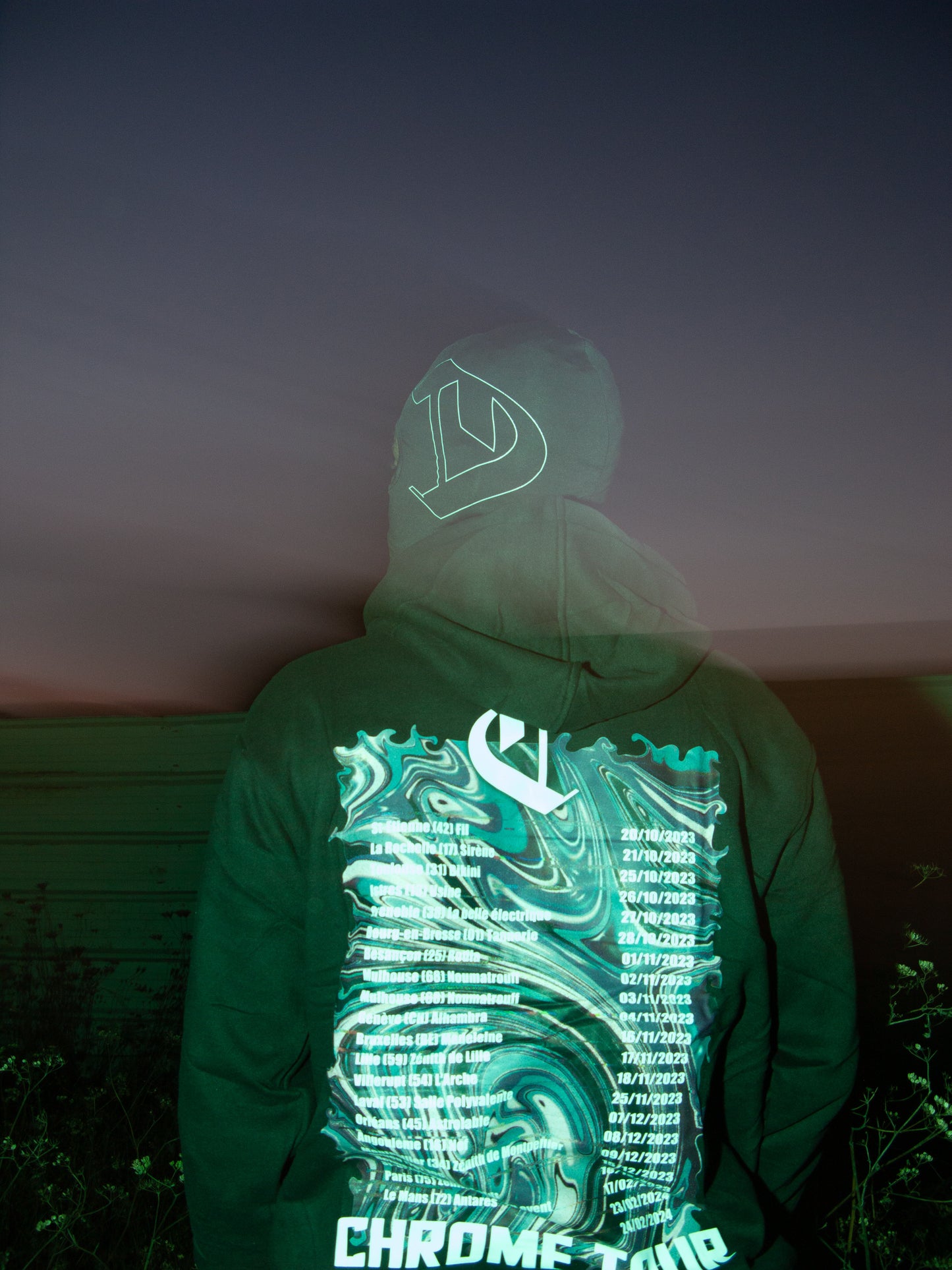 Hoodie Chrome Tour