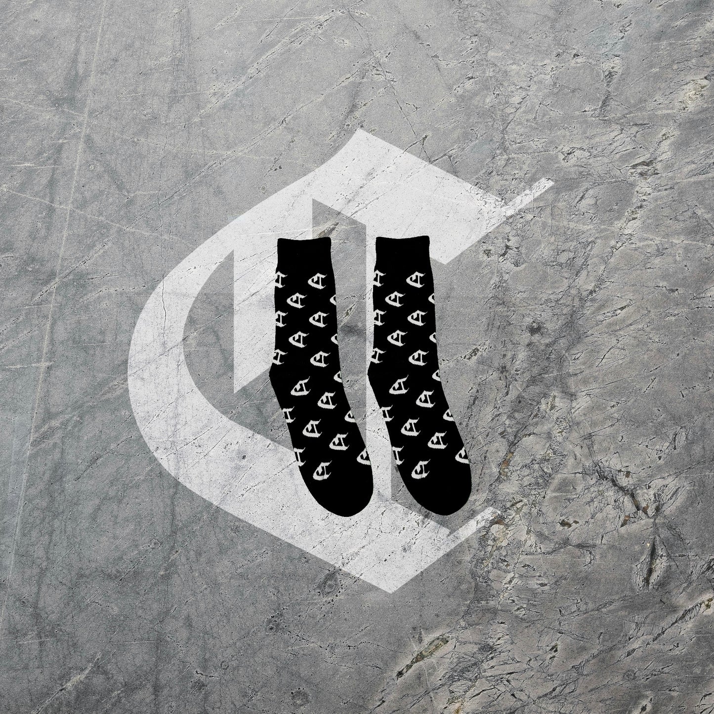 Chaussette monogramme